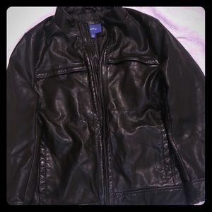 Imitated leather Jacket